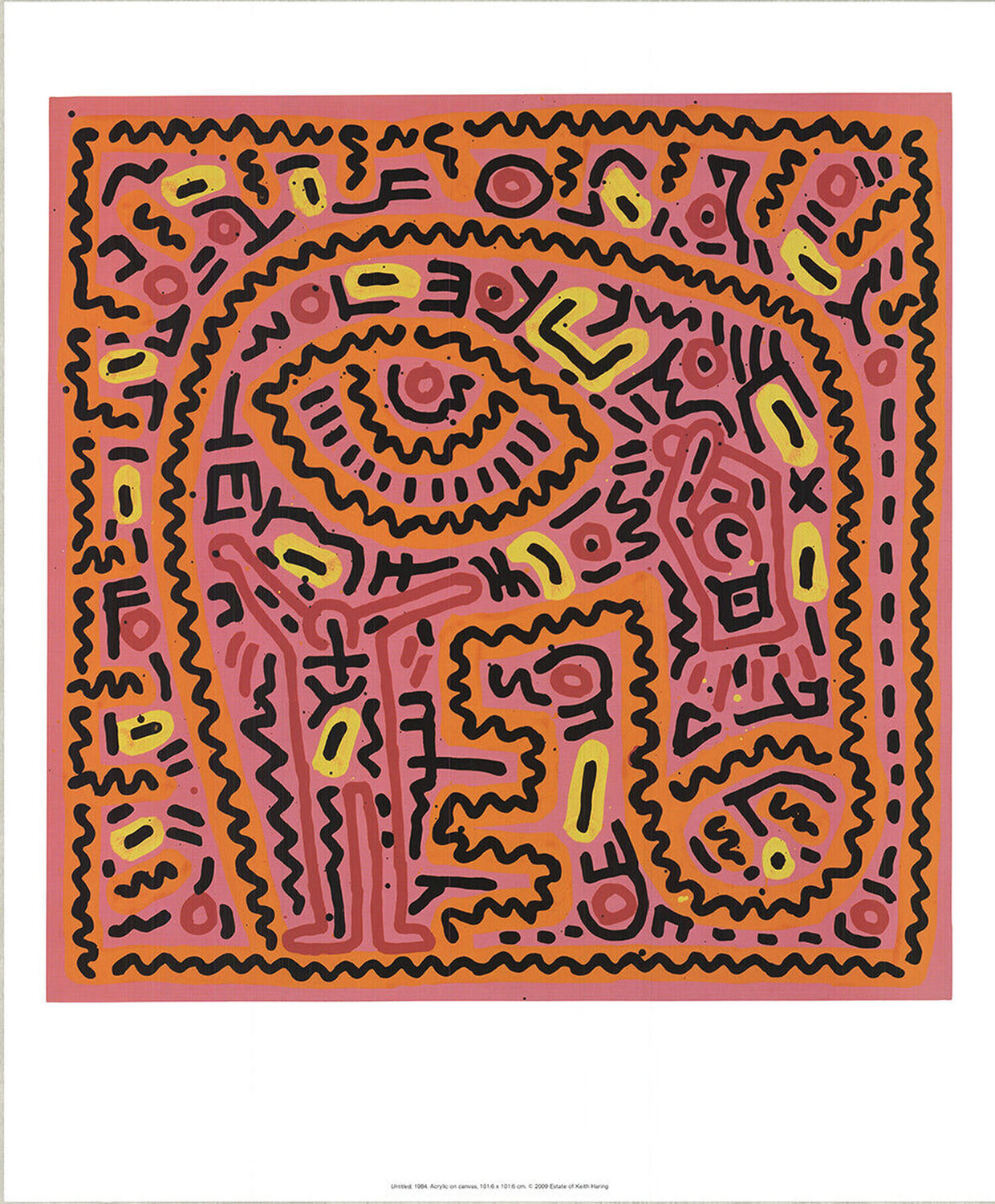 Untitled, 1984 Keith Haring Édition à vendre