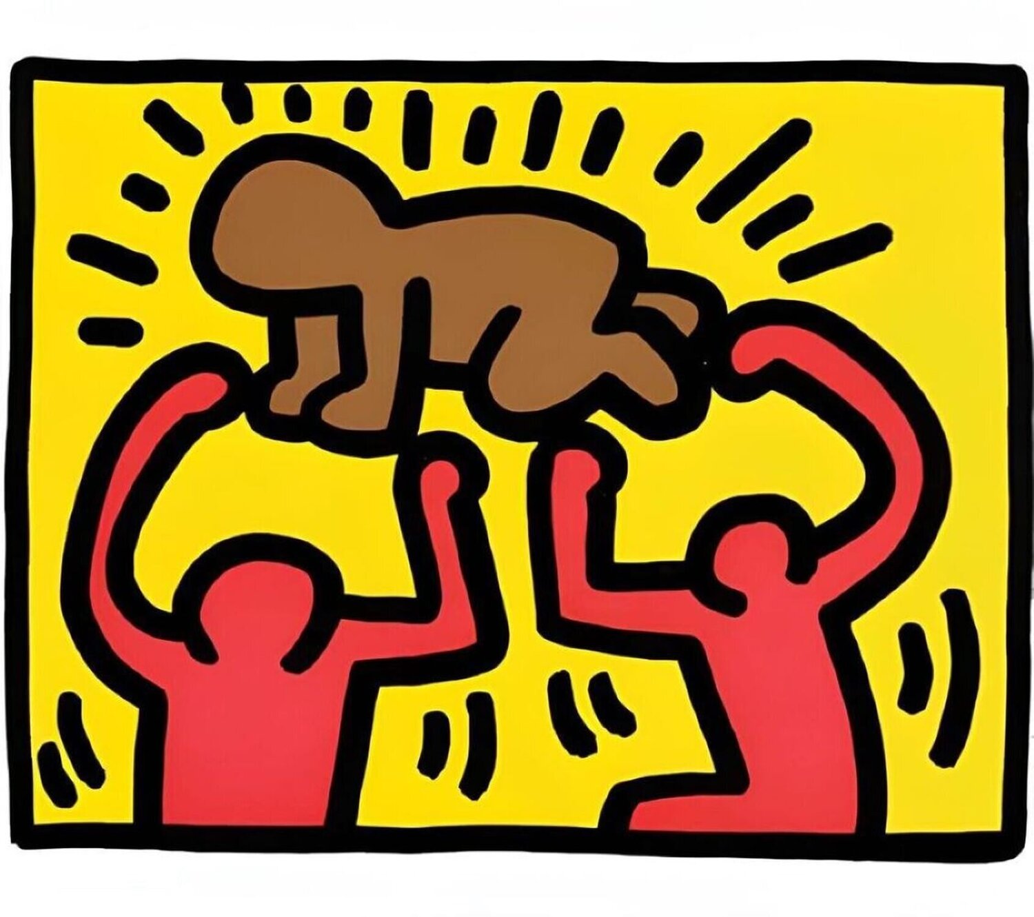 Pop Shop IV Plate 2 Keith Haring Stampa in vendita