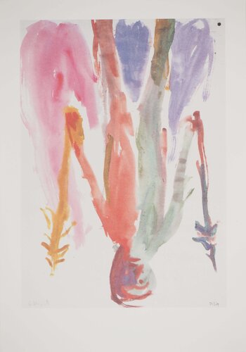 Le guerrier aux lances par Georg Baselitz, Édition en vente sur Singulart