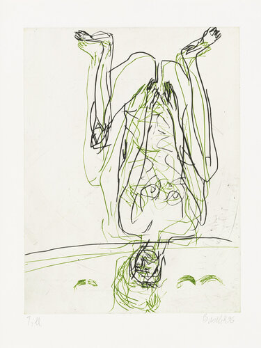Zwei Streifen by Georg Baselitz, 인쇄 for Sale on Singulart