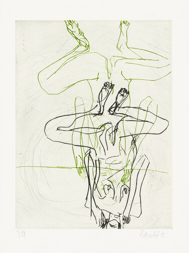 Doppelakt by Georg Baselitz, 인쇄 for Sale on Singulart