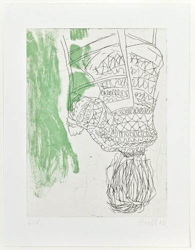 Norweger rückwärts / Nowegian backwards III by Georg Baselitz, 인쇄 for Sale on Singulart