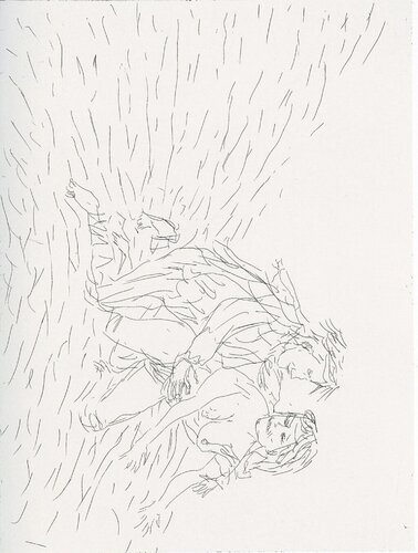 Im Walde von Blainville van Georg Baselitz, Werk op papier te koop op Singulart