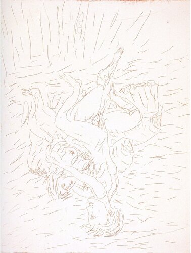 Das Sofa van Georg Baselitz, Werk op papier te koop op Singulart