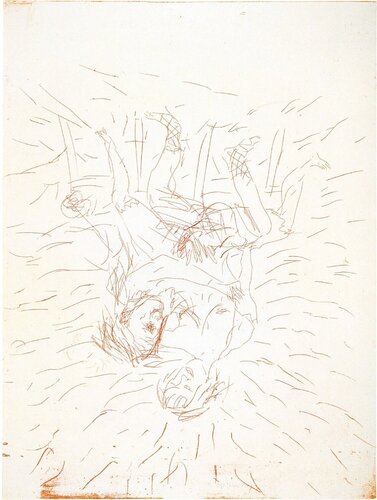 Zu Füßen van Georg Baselitz, Werk op papier te koop op Singulart