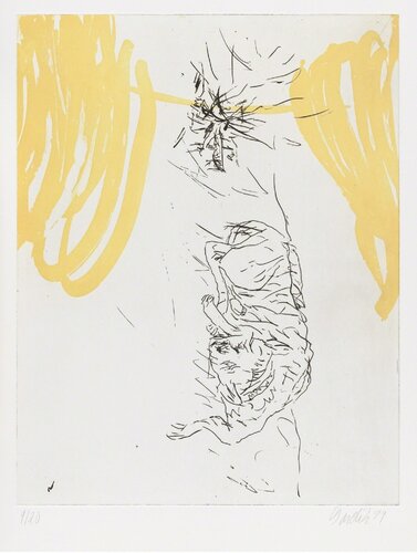 Ecco, from "Schlafende Hunde" van Georg Baselitz, Afdruk te koop op Singulart