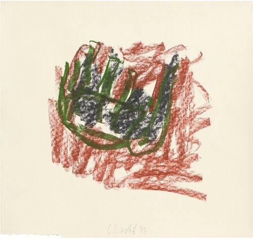 Sans titre van Georg Baselitz, Werk op papier te koop op Singulart
