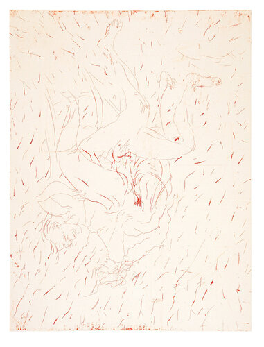 Auf dem Stuhl ("On the Chair") van Georg Baselitz, Afdruk te koop op Singulart