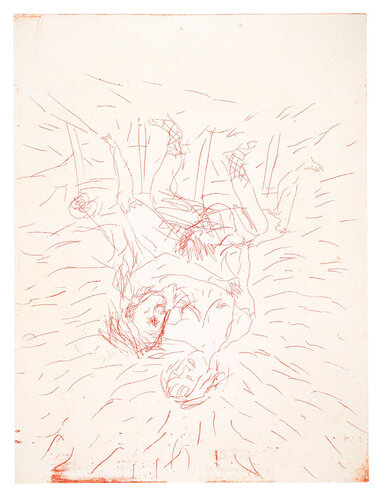 Zu Füßen ("By Feet") van Georg Baselitz, Afdruk te koop op Singulart