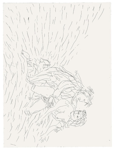 Im Walde von Blainville ("In the Forest of Blainville") van Georg Baselitz, Afdruk te koop op Singulart