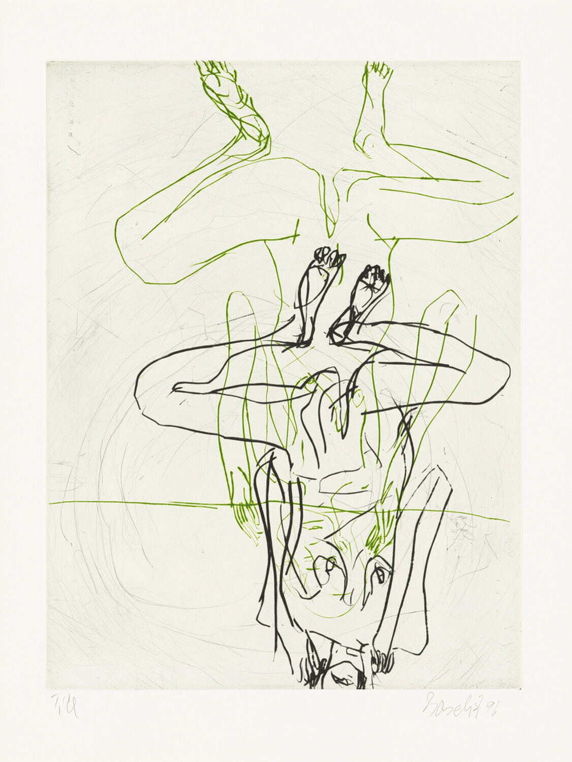 Doppelakt Georg Baselitz