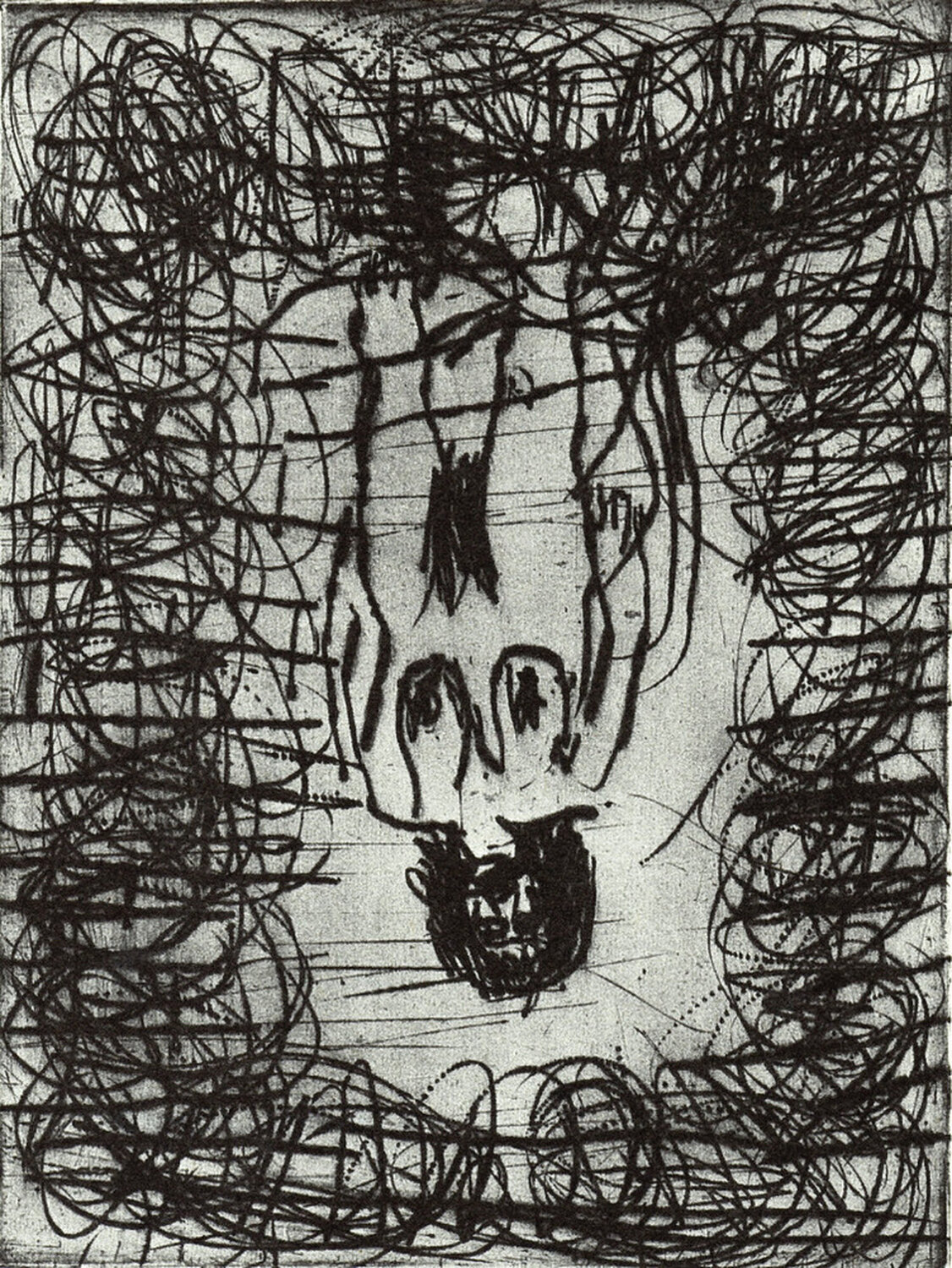Mädchen kommt II Georg Baselitz