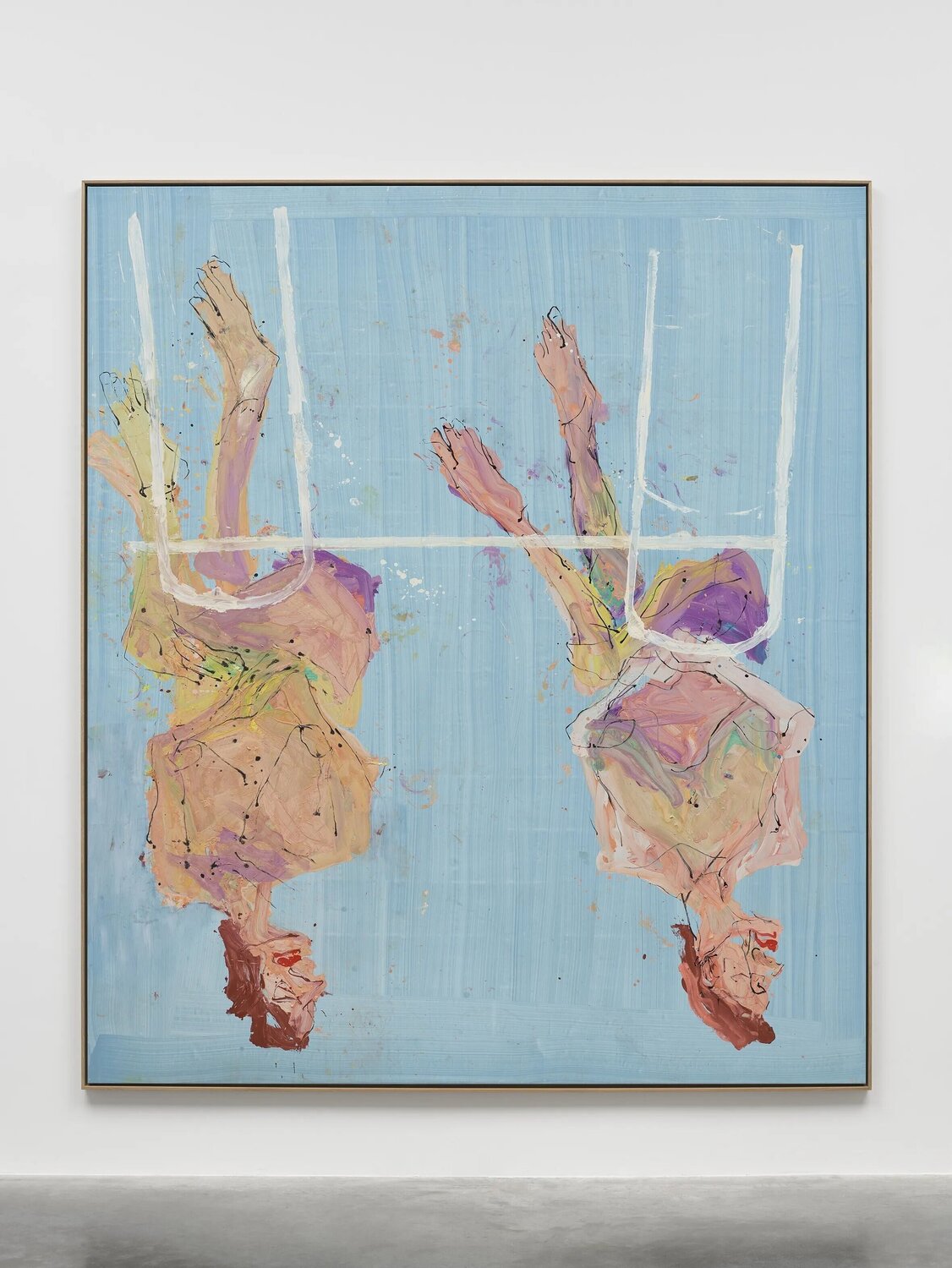 Marie-Therese in Dinard (Marie-Therese in Dinard) Georg Baselitz Originalgemälde zu verkaufen