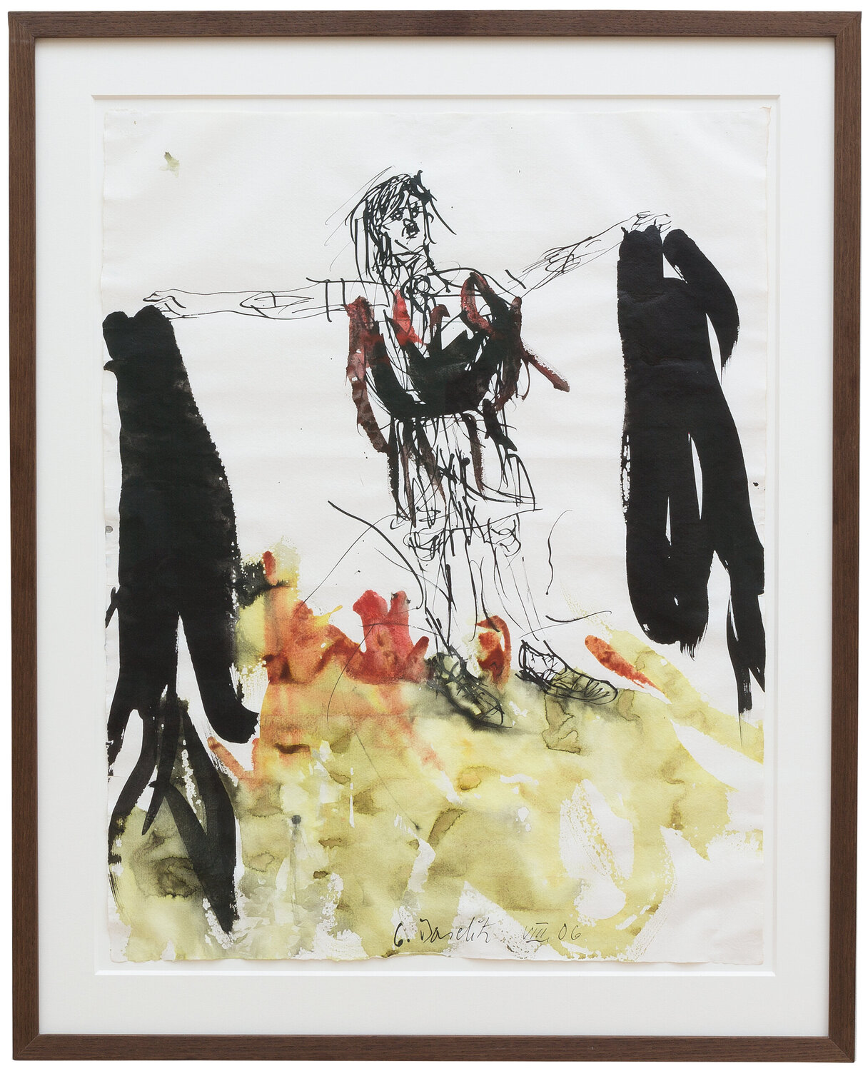 Untitled VIII.06 (The Poet, Remix 2006) Georg Baselitz
