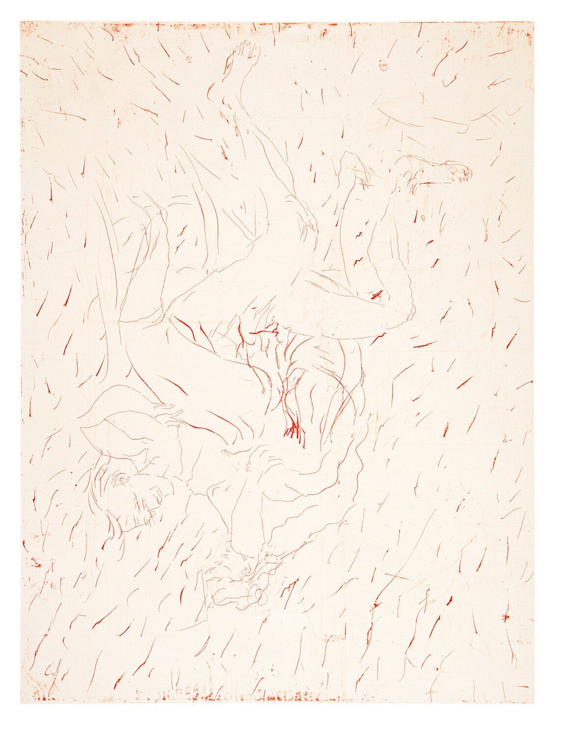 Auf dem Stuhl ("On the Chair") Georg Baselitz