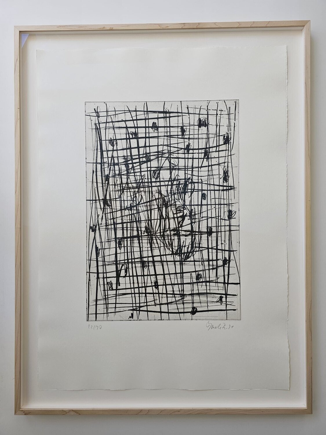 o. T. (´45 II #12) Georg Baselitz