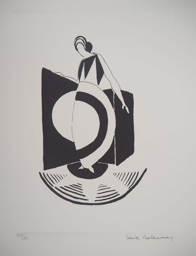 Robe Graphique Art Déco by Sonia Delaunay, Print for Sale on Singulart