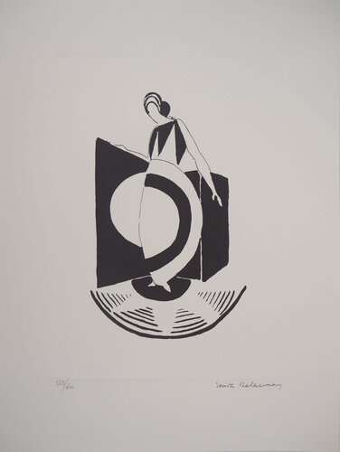 Robe Graphique Art Déco by Sonia Delaunay, Print for Sale on Singulart