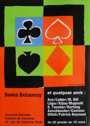 Expo 76 - Galerie de Varenne Jacques Damase by Sonia Delaunay, Print for Sale on Singulart