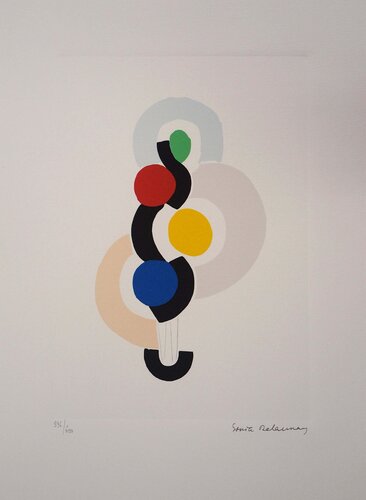 Coffret de 4 lithographies - II by Sonia Delaunay, Print for Sale on Singulart