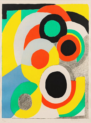 Ballons Jaunes van Sonia Delaunay, Afdruk te koop op Singulart