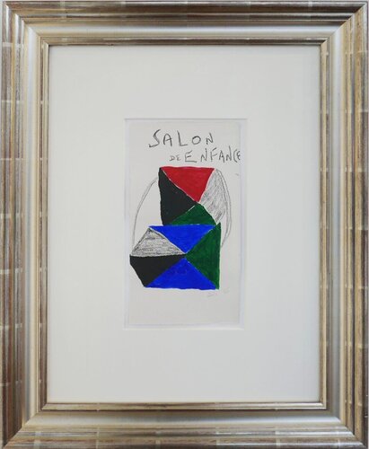 Untitled (“Salon de Enfance”) van Sonia Delaunay, Werk op papier te koop op Singulart