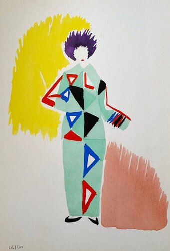 Tableaux vivants 15 von Sonia Delaunay, Druck kaufen auf Singulart