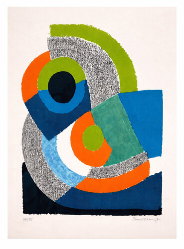 Courbe Verte by Sonia Delaunay, Print for Sale on Singulart