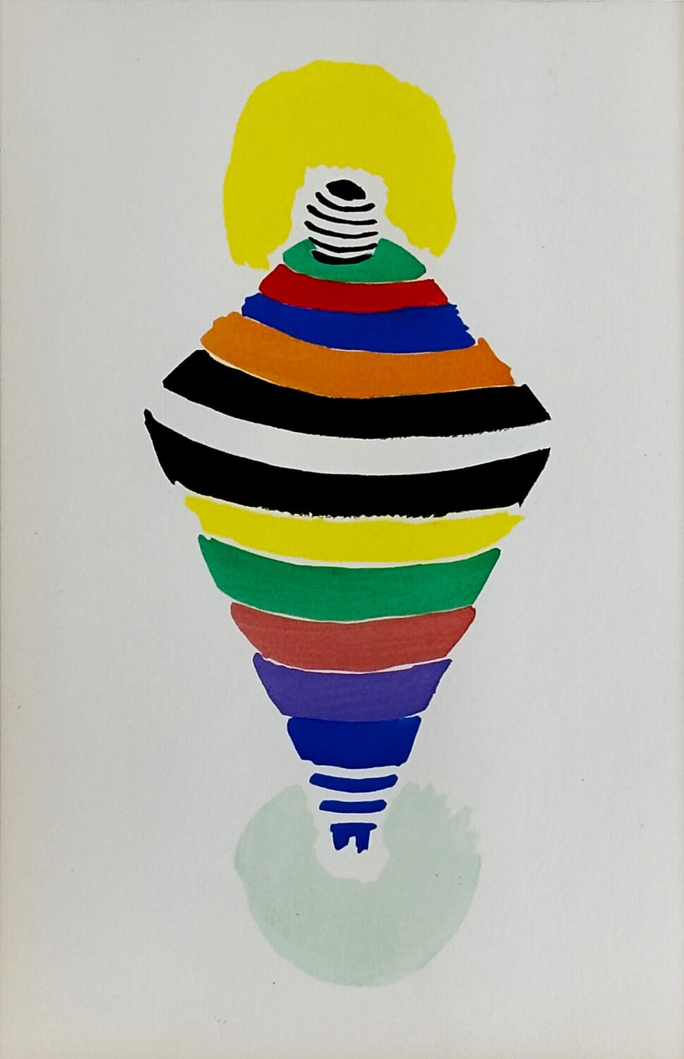 Untitled 17 Sonia Delaunay Print for sale