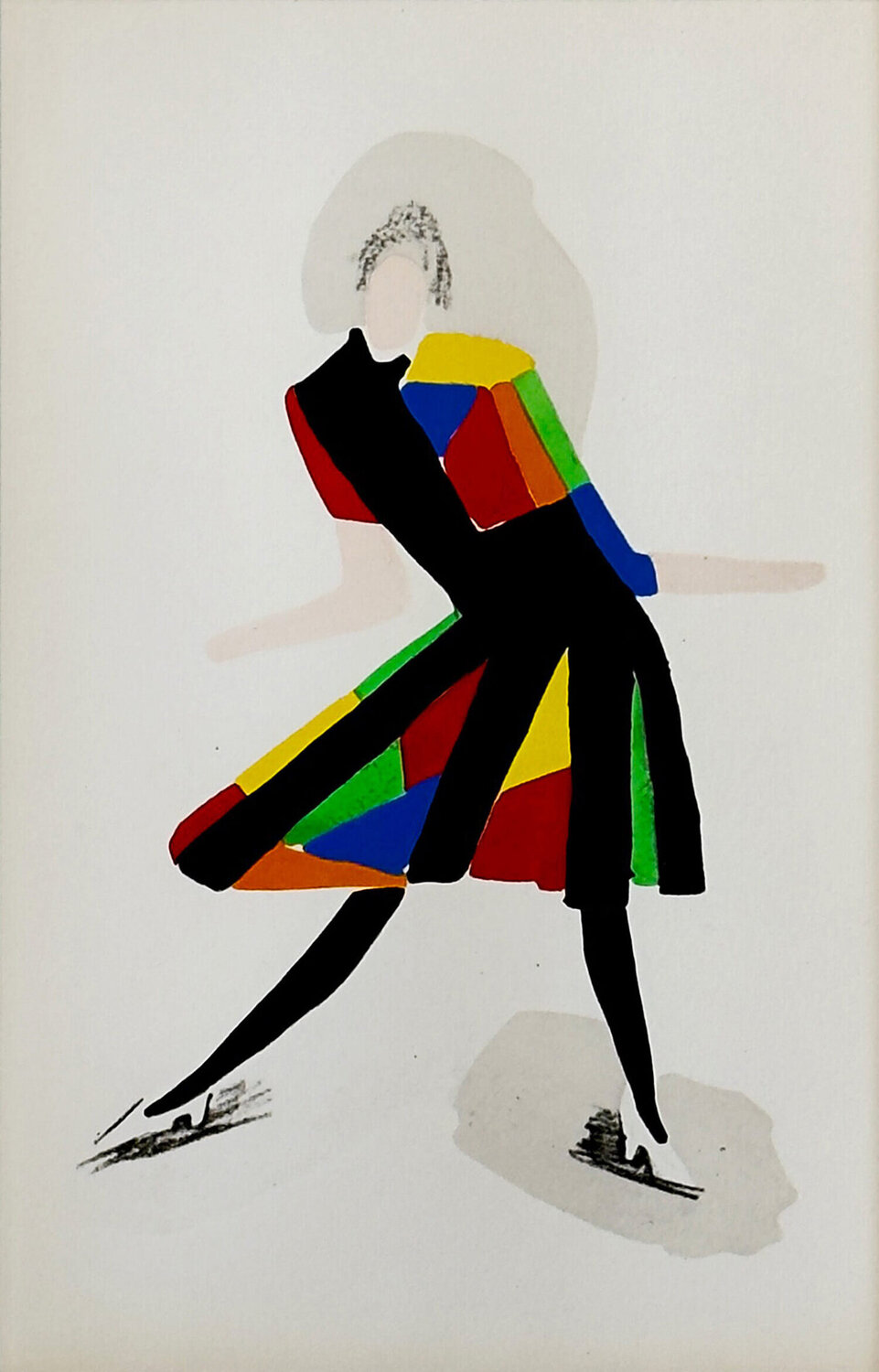 Untitled 12 Sonia Delaunay Print for sale