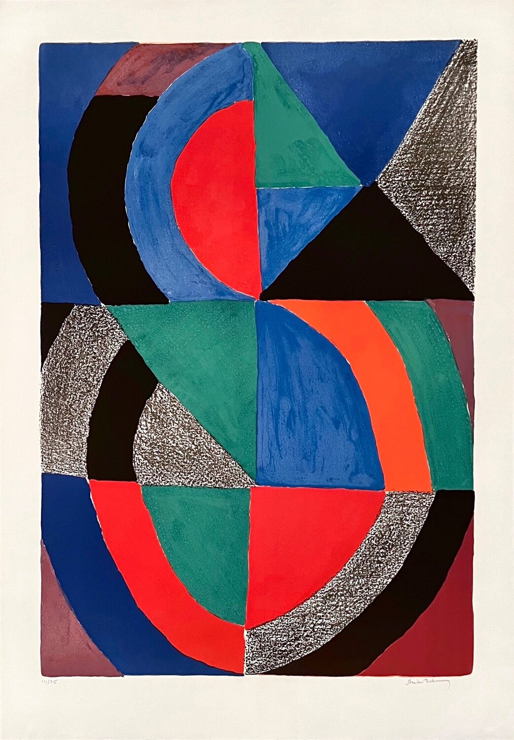Untitled Sonia Delaunay Print for sale