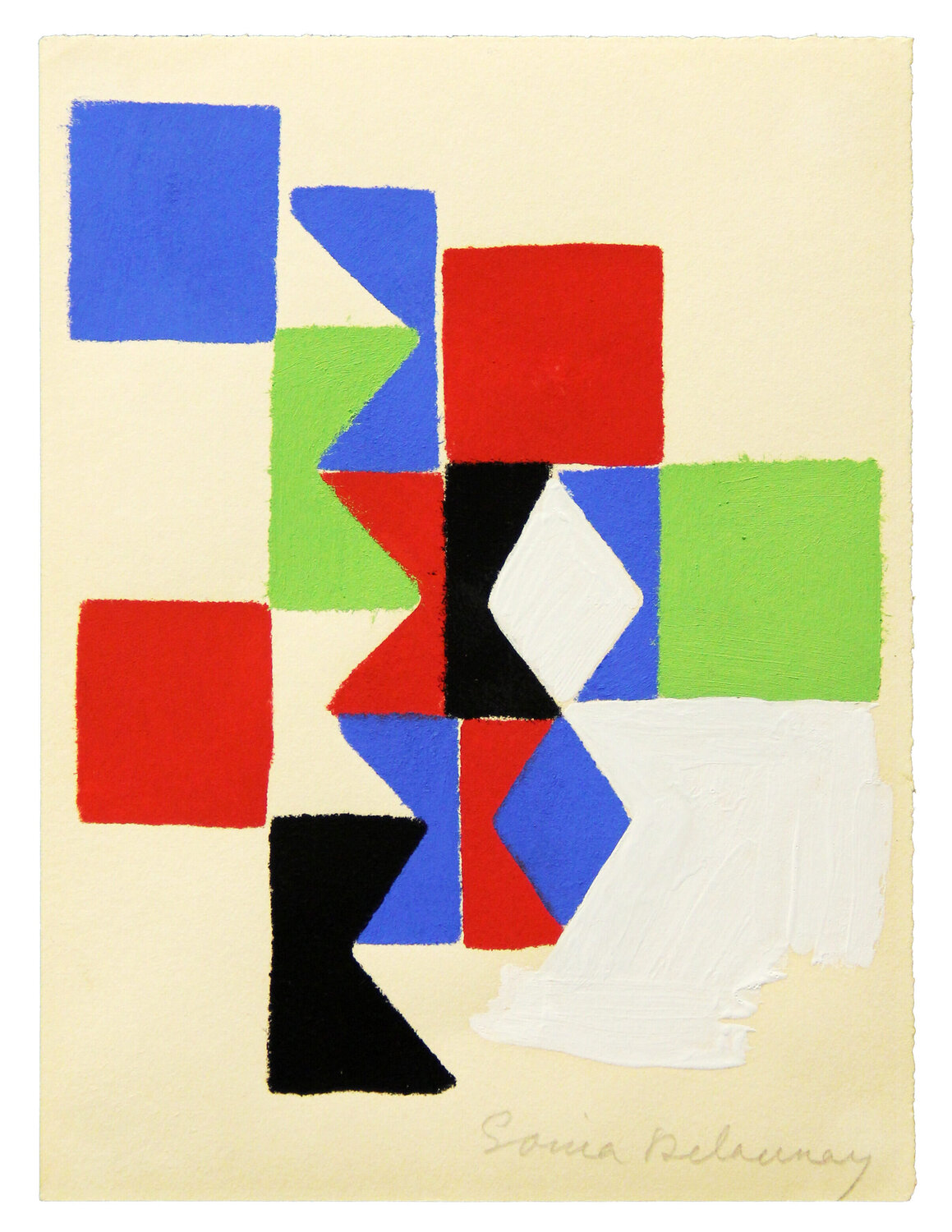 Untitled Sonia Delaunay Work on Paper for sale