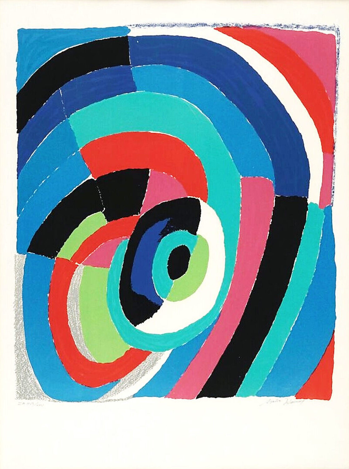 Untitled Sonia Delaunay Print for sale