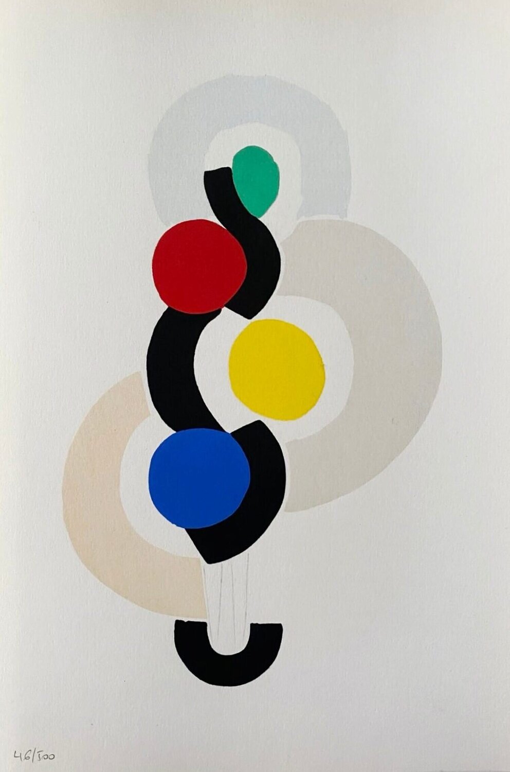 Tableaux vivants 4 Sonia Delaunay Afdruk te koop