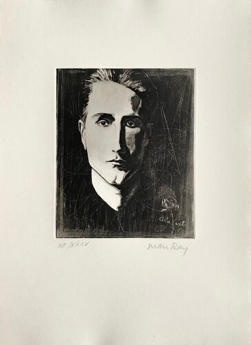 Cela Vit (Portrait of Marcel Duchamp) by Man Ray, 인쇄 for Sale on Singulart