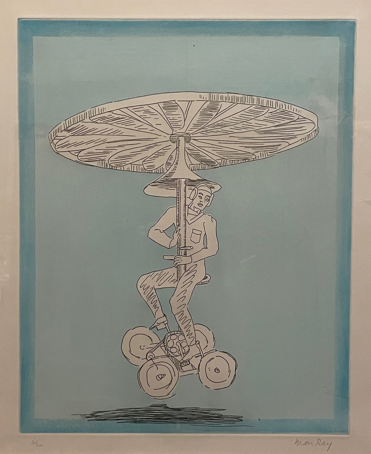 Manocopter Man Ray Stampa in vendita