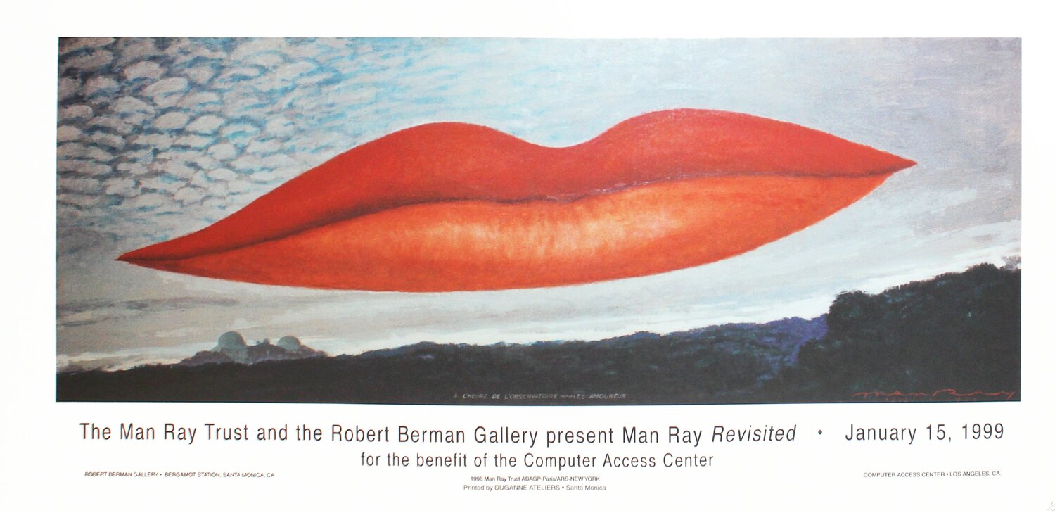 Man Ray Revisited Exhibition Poster Man Ray Stampa in vendita