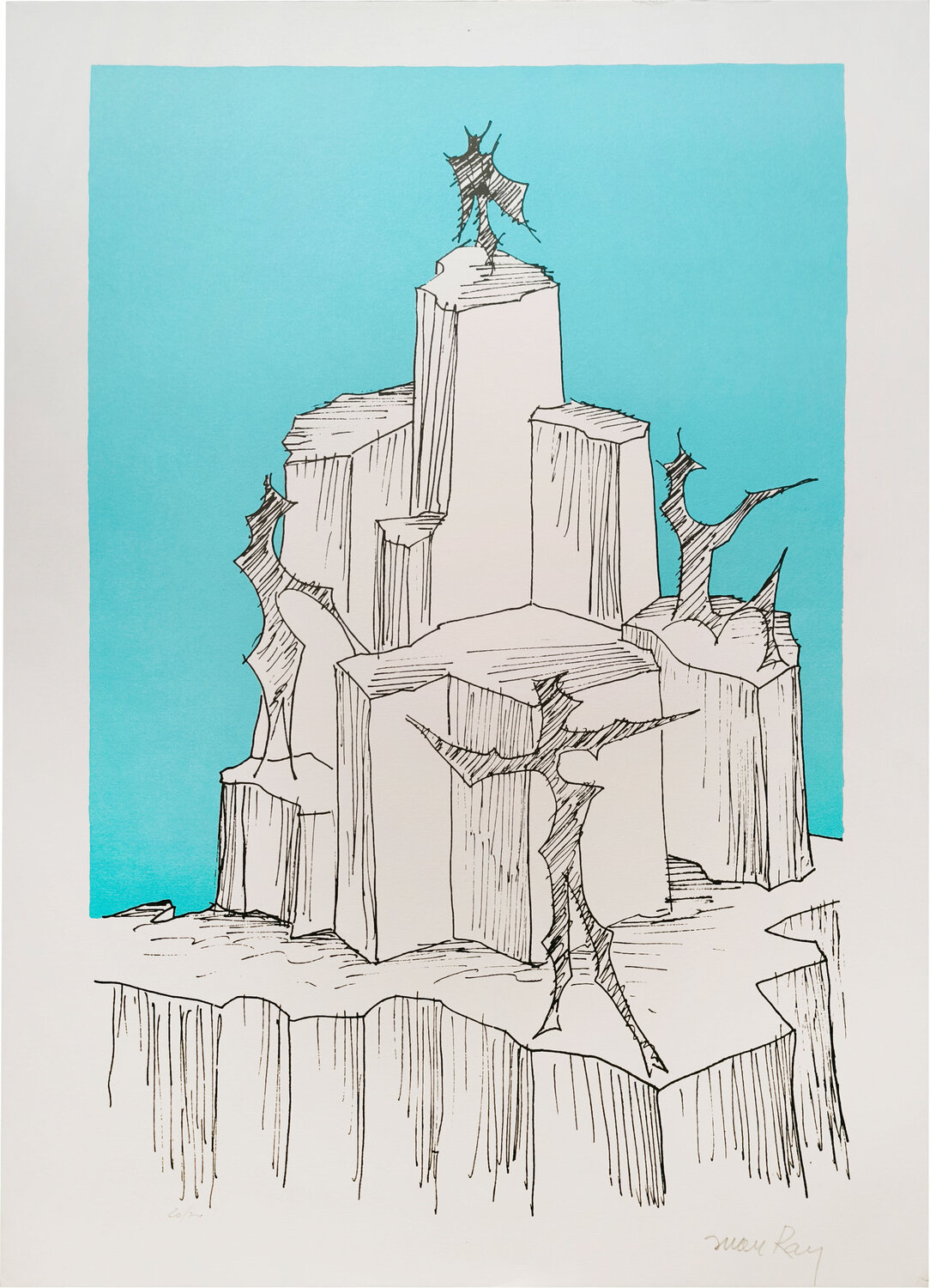 La Montagna di Cristallo Man Ray Druck zu verkaufen