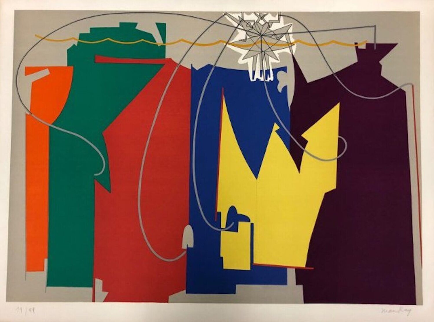 Danza Di Corda Man Ray Afdruk te koop