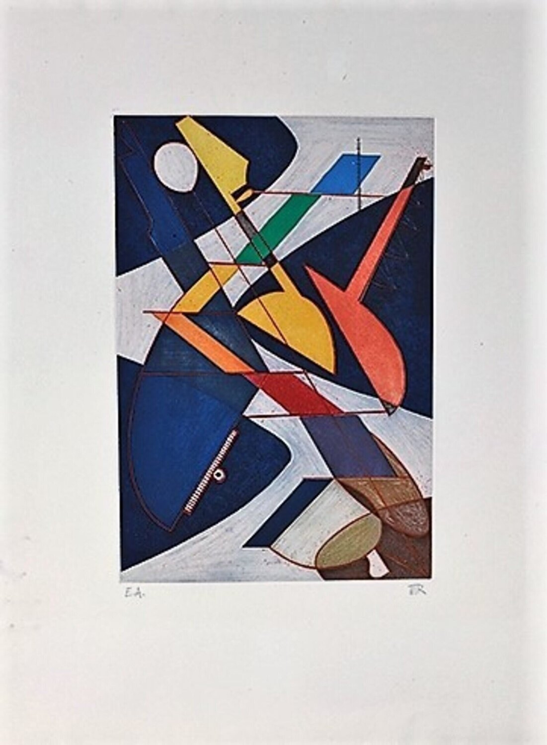 Symphony ou Orchestra Man Ray Afdruk te koop