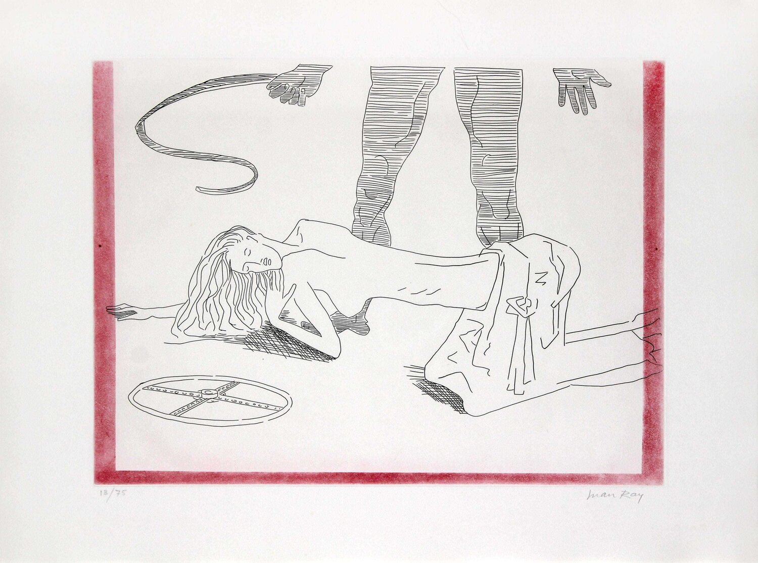 Donna Man Ray Afdruk te koop