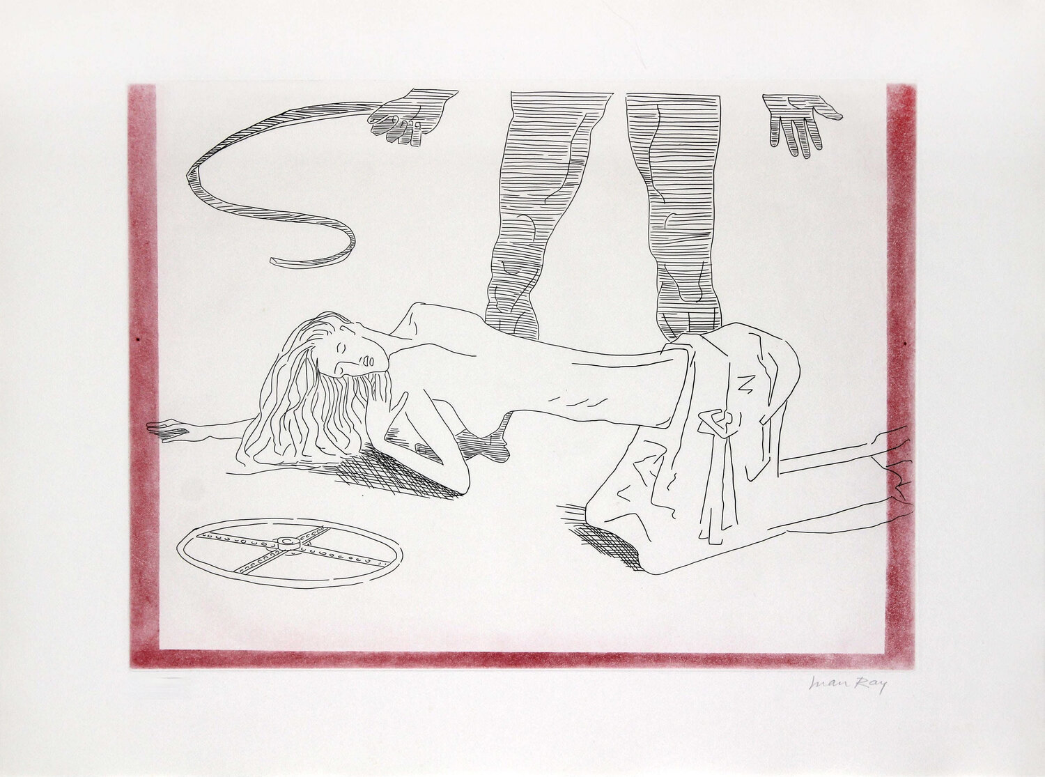 Donna Man Ray Afdruk te koop