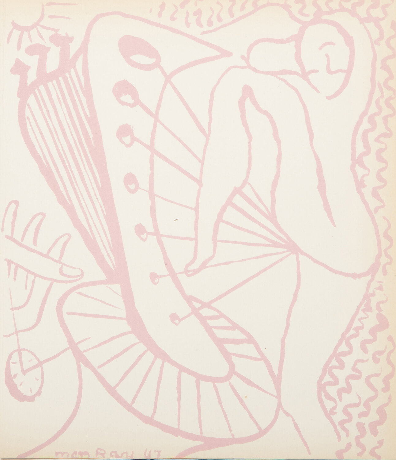 Untitled from Le Surrealisme en 1947 Man Ray Druck zu verkaufen