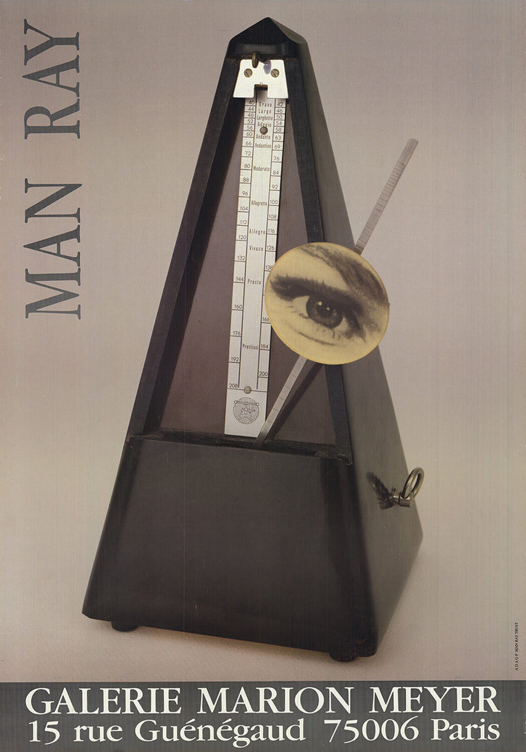 Galerie Marion Meyer Man Ray Stampa in vendita
