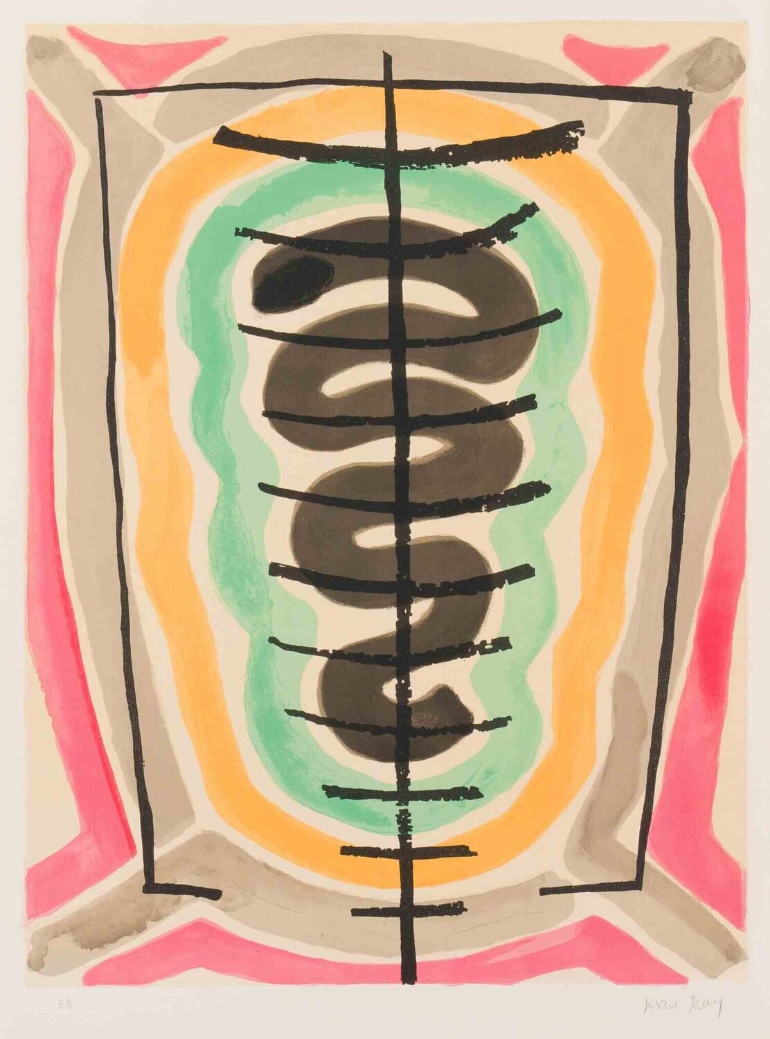 L'Origine des Espèces par Voie de Selection Irrationnelle (III) Man Ray Druck zu verkaufen