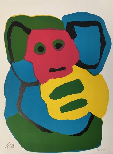 The Bear van Karel Appel, Afdruk te koop op Singulart