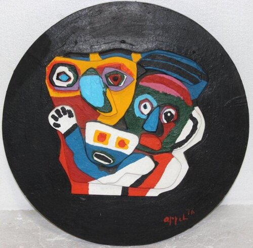 Floating Family di Karel Appel, Altri media in vendita su Singulart