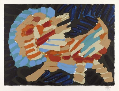 Smiling Cat di Karel Appel, Stampa in vendita su Singulart