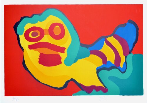 Sunshine people di Karel Appel, Stampa in vendita su Singulart