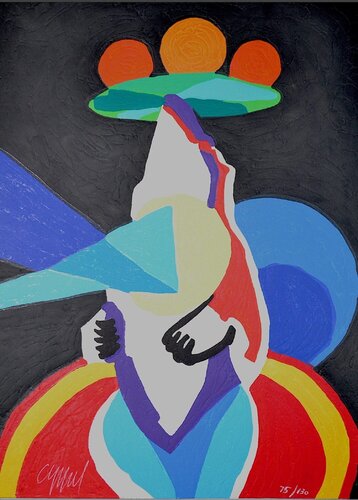 Circus suite, no. 29 di Karel Appel, Stampa in vendita su Singulart